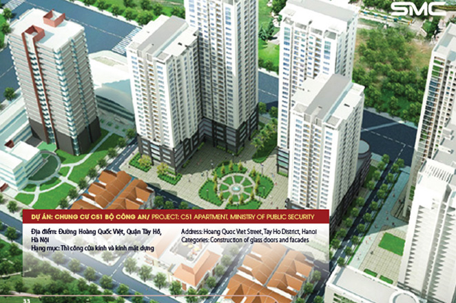 Dự Án Chung Cư C51 Bộ Công An